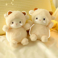 25cm Super Cute Sheep Plush Dolls Kawaii Rabbit Alpaca Mainan Suffed Soft Animal Birthday Birthday W
