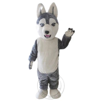 New Adult Siberian Husky Mascot Costume Furry Suits Party Fancy dress carnival Ad Apparel