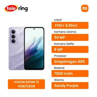 HP XIAOMI REDMI 15 8/128GB PURPLE