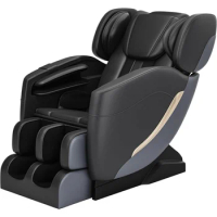 2024 Massage Chair, Full Body Zero Gravity Massage Chair with Foot Rollers, 8 Fixed Massage Roller, Heater, Bluetooth S