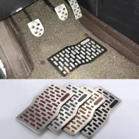 Car Stickers Floor mats Carpet Auto Aluminum Pad Plate Pedal Foot Rest Mat for Mazda 3 5 6 CX9 CX5 CX7 CX3 CX-3 CX-5 CX-7 CX-9