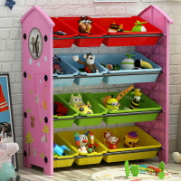 玩具收納架/收納箱 兒童玩具收納架玩具架子置物架多層書架整理架收納櫃收納箱收納櫃『XY21375』