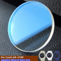New Mineral glass For Casio GA2100 GAB2100 GA-2100 GA-B2100 Watch Crystal Sapphire glass mask lens Men repair parts accessories