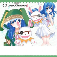 DATE A LIVE/DATE A BULLET Himekawa Yoshino Cosplay Prop Bunny Hand Puppet Anime Plushie Cos