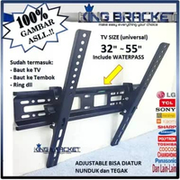 Bracket Tv LED LCD 32" s/d 55" inch LEBIH TEBAL!! Universal 55 50 43 42 40 32 24 21 inchi IMPORT QUA