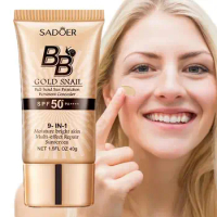 Golden Snail Sunscreen UV Protection BB CC Foundation Concealer Cream Isolation Lotion Concealer Facial Moisturizer