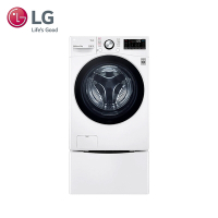 LG樂金 TWINWash 雙能洗 (蒸洗脫) 15公斤+2公斤洗衣容量 -WD-S15TBW+WT-SD200AHW