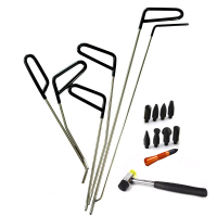 Dent Repair Rods,Hook Tools, Push,Paintless Dent Repair Tool Kit, Hail Puller..