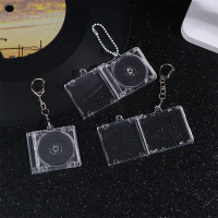Thiết bị ngoại vi kỷ niệm số lượng Album Mini CD trường hợp Keychain CD Player hình chìa khóa mặt dâ