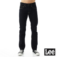 Lee 男款 726 刷色中腰標準小直筒牛仔褲 深藍洗水