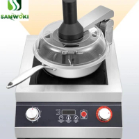 Commercial Tabletop intelligent automatic cooking robot Cooking Machine Cooking Pot Electromagnetic Wok chinese food cooker