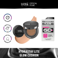 [PAYDAY SALE] Make Over Hydrastay Lite Glow Cushion 15g- Deep Hydration, Medium to High Coverage, SP