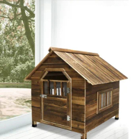 Dog House Wooden Outdoor Dog House Kennel Cages Portable Pet Houses