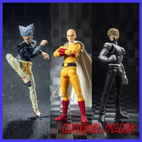 MODEL FANS IN-STOCK Dasin Model DM greattoys gt One Punch Man Saitama Genos Garou SHF PVC Action Figure Anime Toys Figure