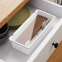 筷子籠帶蓋置物架家用筷子簍筷筒廚房瀝水放筷勺子餐具快子收納盒