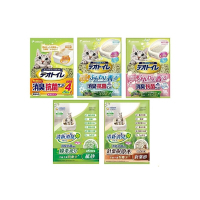 日本Unicharm消臭大師清新消臭消臭抗菌沸石砂/紙砂 3.8L~4L x 4入組(購買第二件贈送寵物零食x1包)