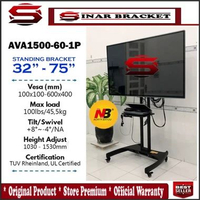 BRACKET LED TV NB AVA 1500 - BRACKET TV LED STANDING NB AVA1500 60 1P hitam