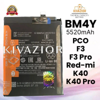 ORIGINAL Battery BM4Y Compatible With P*C*F3 F3 Pro K40 K40 Pro K40 Pro+ Original Baterai Batre Batr
