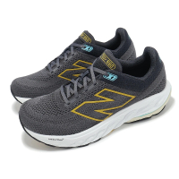 NEW BALANCE 慢跑鞋 Fresh Foam X 860 V14 4E 男鞋 超寬楦 磁石灰 檸檬黃 運動鞋 NB(M860A14-4E)