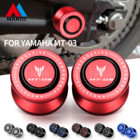 Motorcycle M6 Swing Arm Stand Screw Swingarm Spools Slider Accessories For YAMAHA MT03 MT07 MT09 MT 03 07 09 2020 2021 2022