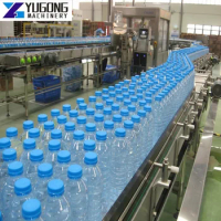 Small Business Automatic PET Bottle Table Drink Water Filling Production Line Pure Mineral Fill Capping Making Bottling Machine