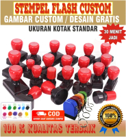 STEMPEL CUSTOM / STEMPEL KOTAK 35X35 ML / STEMPEL EXPRESS