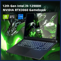 16'' 12th Gen Gaming Laptop NVIDIA RTX 3060 6G Intel i9 12900H PC 2.5K IPS 2560x1600 Windows 11 Notebook Gamer Computer WiFi6