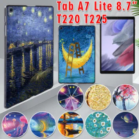 For Samsung Galaxy Tab A7 Lite 8.7'' SM-T220 SM-T225 Case Tablet Cover for Galaxy Tab A7 Lite 2021 Printing Durable Back Shell