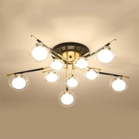 New Classical Simple Ceiling Lights Nordic Living Room Luxury Lighting Home Decor Ceiling Hanging Lamps Bedroom Light Fixtures