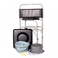 Elderly commode chair Pregnant woman commode chair Elderly commode mobile toilet chair