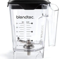 Blendtec Mini WildSide (46 oz), Five Sided, Personalized Blender Jar Vented Latching Lid, BPA-free, Clear