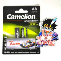 Baterai Rechargeable Camelion Aa 1000Mah Velocity / Baterai Cas Promo !