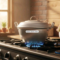 Master Kitchenware Panci CITEL Alumunium Asli Garut Dengan Tutup Cocok untuk Memasak Sayur