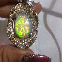 liontin kalimaya dan cincin batu permata