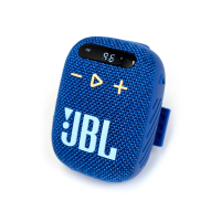 JBL Wind 3 可攜式收音機藍牙喇叭 (FM收音機/LED 顯示/免提通話/記憶卡輸入) 蓝色