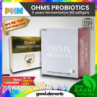 PHM OHMS Probiotics 80's 5 years fermentation | OHMS Gold 60's 3 years fermentation by Dr Ohhira