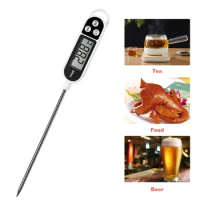 TP300 Digital Food Thermometer Instant Read Kitchen Thermometer LCD Display Digital Milk Thermometer for Meat /Cooking /BBQ/Milk