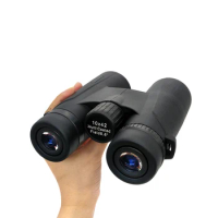 Powerful Binoculars Professional Telescope 10X42 Long Range BAK4 FMC Roof Binoculars for Discovery Hunting Camping Equipment
