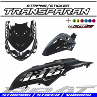 STRIPING BEAT POP STIKER TRANSPARAN BEAT POP NEW FI / STIKER BEAT POP TRANSFARAN SETIKER