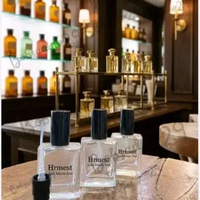 Botol Parfum Kosong Hermest Hitam 15ml Type Drat/Putar/Bottle Parfume/Harga Per 12pcs (1lusin)
