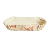 Paper Cup Roti Laminasi OVAL POLYGON KINCIR / Paper Cup Case Roti / Kertas Roti Eclair Baking 50 lem