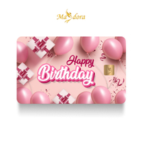 MASDORA 999.9 Gold Bar 0.25GM Gift Series ~ Happy Birthday 2 (EMAS 999.9/24K)