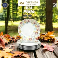 Vicenza Piring Makan 10.5 inch B16 (6 pcs) Poppy