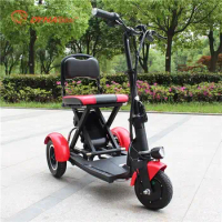 New Design 3 Wheel Elderly Folding Electric Power Mobility Scooter