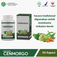 Cenmorgo - 50 Kaps Membantu Melancarkan Peredaran Darah Memperbaiki Sel Saraf
