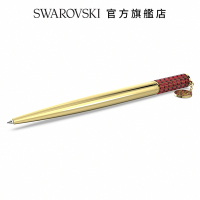 SWAROVSKI 施華洛世奇 Alea 圓珠筆, 紅色, 鍍金色色調