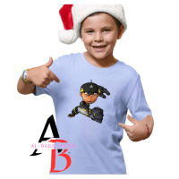 AB baju atassan anak bahan polyester super BOBOIBOY kuasa GEMPA lucu dan keren