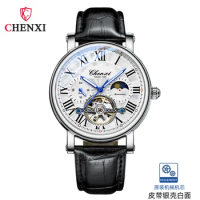 CHENXI 8873 Business High Grade Automatic Hollow Flywheel Luminous Waterproof Men Wholesale Mechanical Watch