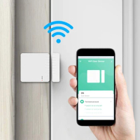 Wireless Doorbell Tuya System Smart Home Security Magnetic Alarm Door Sensor Wifi Zigbee for Door Window Home Store Warehouse