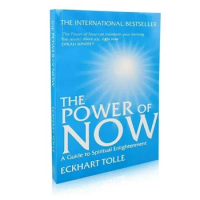 The Power of Now by Eckhart Tolle A Guide to Spiritual Enlightenment English book Youth inspiring success motivation books